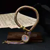 Pulsera Original Tejida a Mano con Nudo Vajra Thangka Ocho Deidades Guardianas Pulsera de Tara Verde Sala de Transmisión en Vivo