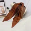 Lenço de Seda Coreano Fácil de Cuidar e Resistente a Amassados, Lenço Decorativo Pequeno para Pescoço com Padrão Paisley Listrado Bolinhas Diamante Fashion Retrô, Lenço de Cabeça, Lenço