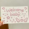 Adesivos criativos de letras vazadas com strass, adesivos decorativos de coração e estrela para o rosto, adesivos de strass para maquiagem de aniversário
