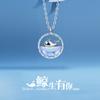 Collar de Ballena para Mujer Verano Plata de Ley Colgante Clavícula Lujo Ligero Diseño de Nicho 2021 Nuevo Casual Regalo de Cumpleaños