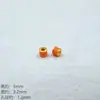 Nuevos Accesorios de Cuentas Tubulares Rectas Pequeñas Azul Quemado de Plata S925 Accesorios DIY Cuentas Barril Cuerda Hecha a Mano Pulsera con Cuentas Joyería