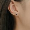 Aretes de Trébol de Cuatro Hojas para Mujer, Plata S999 Diseño Nicho, Ganchos para Orejas Perforadas Frescos y Dulces, No es Necesario Quitarse los Aretes al Dormir