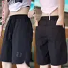 Pantalones Cortos para Mujer, Verano Delgados de Seda de Hielo Casuales Holgados de Cinco Puntos, Nuevos Pantalones Cortos Deportivos de Playa para Hombre, Pantalones Cortos de Verano para Hombre