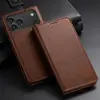 Adecuado para Funda de Teléfono Móvil Iphone18Promax, Porta Tarjetas Flip Samsung S26Ultra, Funda Protectora de Cuero Apple