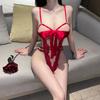Lencería Sexy Ai Ruru con Cordones Huecos Lazo Venta Directa de Fábrica Uniforme Sexy Correa Cruzada 5692