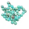 Cuentas Redondas de Piedra Shoushan Imitación Cuentas Sueltas de Jade Imitación Verde Huevo de Pato 8mm Accesorios para Pulseras Collares Joyería Cuentas Hechas a Mano