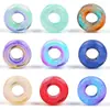 Contas Circulares de 10mm, Pulseiras Coloridas de Vidro, Colares DIY de Aparência Sofisticada, Chaveiros, Contas Soltas, Acessórios para Joias