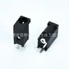 Dc002 Enchufe Recto de Tres Pines de 3.5*1.3mm Toma de Corriente DC Pin Vertical de Cobre Conector Hembra de Alimentación DC