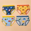 Calzoncillos Triangulares Estampado de Dibujos Animados de Algodón para Niños Venta Caliente Transfronteriza Ropa Interior para Niños al por Mayor Ropa Interior para Niños Pequeños y Medianos al por Mayor