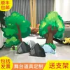 Tablero KT escenario escena de bosque árbol grande utilería de actuación casa maqueta de sketch infantil tablero de fondo