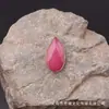 Colgante de Piedra Natural Cristal Forma de Gota Multifacético Borde de Piedra Semipreciosa Colgante Individual Colgante DIY Accesorios para Pendientes y Collares