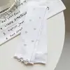 Novas leggings de fleece grossas para crianças para outono e inverno com strass, alta elasticidade, bordas franzidas, laço e detalhes de strass para meninas