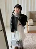 Vestido de tirantes irregular suelto estilo coreano para niñas Yuyu Princess, Vestido de encaje bordado en capas para niños