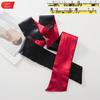 Direto da fábrica de duas cores máscara de olho best-seller mão de cetim vermelho preto bondage máscara amor vergonha rosto