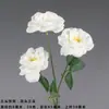Ventas Directas de Fabricantes de Comercio Exterior: Flores Artificiales Blancas, Flores Falsas Estilo Bosque, Materiales Florales para Bodas, Flores para Decoración de Salón de Bodas