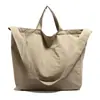 Bolsa de Axila Estilo Novo com Grande Capacidade para o Dia a Dia, Nova Bolsa Tote de Lona Artística, Bolsa Transversal Simples para Mulheres, Bolsa de Mão de Grande Capacidade