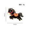 2026 Zodiaco Caballo Insignia Nueva Año del Caballo Año Animal Accesorios para Ropa Hebilla Anti-Exposición Decoración para Bolso