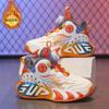 Sapatos de Basquete Infantil, Sapatos Esportivos para Meninos e Meninas, Fricção e Som, Novos Sapatos de Treino Leves e Respiráveis de Malha para o Verão