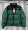 Chaqueta de Béisbol de Algodón con Placa de Luz de Silicona Bordada Nk de Invierno Chaqueta de Algodón Gruesa con Capucha París Chaqueta de Fútbol Cálida