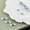 Accesorios para Pulseras de Cuentas DIY Cuenta de Lazo de Aleación Cuenta de Lazo Cuenta Espaciadora Hilo para Pulsera Cuenta Cuenta de Combinación