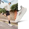 Zapatos Deportivos para Hombre Mingou Hongxing Erke Zapatos Deportivos Verano Nuevos Malla Zapatos para Correr Negro Suela Suave Amortiguadores de Impacto Impermeables Zapatos para Correr