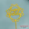 Te deseamos longevidad, salud y longevidad, Insignias de Acrílico Engrosado para Pasteles, Insignias para Postres de Repostería