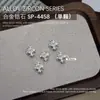 Joyería para Uñas Aleación Circonita Cuervo Corazón Cruz Diamante Pila Retro Oscuro Accesorios Decoración de Uñas con Circonita