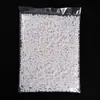 Material DIY artesanal acessórios de contas soltas pérola de imitação ABS contas soltas Jin inteiras contas redondas de furo duplo 4-20mm