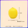 Juguetes de Comida de Dibujos Animados Fresa Realista Mango Limón Lichi Melocotón Frutas Gadgets Manualidades de Resina