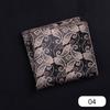 14 toalha quadrada pequena atacado moda poliéster acessórios de moda personalizados toalha de bolso padrão de bordado retrô toalha de bolso masculina