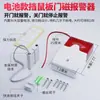 Barrera para Ratones con Salida Móvil, Sensor de Alarma Sonoro y Lumínico para Puerta Alimentado por Batería, Monitoreo de Salida de Emergencia
