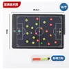 Placa Tática Eletrônica LCD para Treinadores de Futebol, Forte Atração Magnética, Múltiplos Estilos, Reutilizável