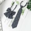 Corbata JK Estilo Japonés Traje de Mujer Estudiante Corbata Marrón Estilo Universitario para Hombre Camisa Pajarita para Mujer Lazo Cuello Flojo
