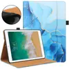 Adecuado para iPad 9.7 5ª/6ª/7ª generación, tipo soporte frontal de costura multiángulo, funda plana de negocios personalizada
