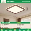 Iluminación de Techo para Sala de Estar con Protección Ocular, Lámpara para Sala de Estar, Dormitorio Color Nogal Sencillo Estilo Mid-Century Iluminación para Toda la Casa Zhongshan 115L