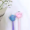 Bolígrafo de gel de dibujos animados lindo para descompresión papelería creativa para estudiantes bolígrafo de silicona con columpio bolígrafo de columpio de descompresión bolígrafo de silicona venta al por mayor