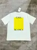 Camiseta de Algodão Puro 230g com Estampa Digital Casa Levemente Luxuosa, Pesada e Amiga da Pele para Vendas Transfronteiriças de E-commerce Independente, Manga Curta
