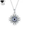 Collar Natural Minimalista de Moda de Alta Gama Carman's Venta Caliente Transfronteriza Joyería para Mujer Joyería del Ojo del Diablo Belleza Fresca