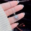 Super Amor Plata de Ley 925 Ruyi Ping An Collar con Candado para Mujer Ins Personalizado Nacional Moderno Antiguo Borla Zircón Cadena Clavícula
