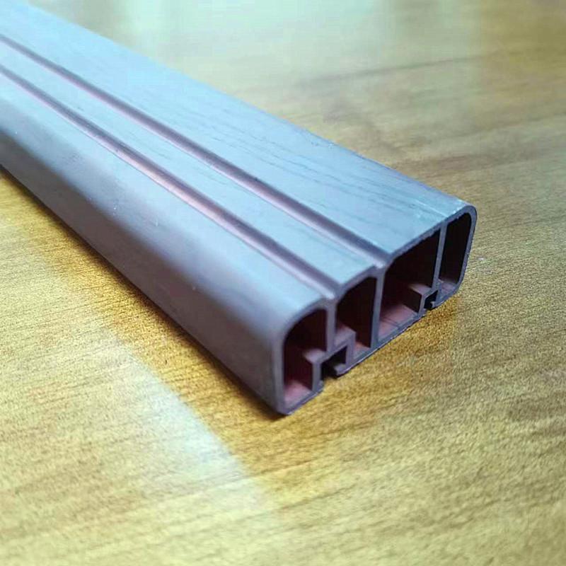 黑桃木纹塑料型材5