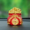 Año del Dragón cornucopia bolsa de dinero coche de arroz decoración puede poner bálsamo decoración de coche suministros creativos para coche venta al por mayor
