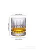 Copo de Whisky para Casa de Cristal Conjunto Copo de Vinho de Bar Vintage Copo de Cerveja Estilo Europeu Criativo Estilo Ins