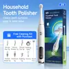 Pulidor dental exclusivo transfronterizo para uso doméstico, dispositivo blanqueador de dientes, elimina manchas amarillas, batería de larga duración, dispositivo de pulido y limpieza de la superficie del diente
