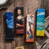 30 Cartões de Bênção de Formatura Presentes de Alto Valor Artísticos Pintados à Mão Cartões Requintados Estilo Ins Marcadores de Página Pintura a Óleo
