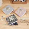 Monedero Estilo Japonés Lindo Sencillo Waffle Monedero Bolso de Muñeca para Mujer Flores de Verano 2025 Bolso Nuevo