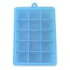 Fornecedor da Fábrica Criativo Bandeja de Gelo de Silicone com 15 Cavidades Molde de Cubo de Gelo de Verão com Tampa Caixa de Gelo de Frutas Quadrada DIY