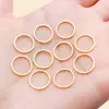 Anel de Conexão Multi-Cor Multi-Especificação de Cobre Círculo Geométrico Anel Fechado Pingente Brincos DIY Feitos à Mão Acessórios de Joia para Orelha