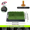 Foli Sports Venda Direta de Fábrica Tapete de Borracha Substituível para Golfe Caminho do Swing Detecção de Swing Tapete de Prática