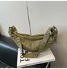Bolsa Cruzada Estilo Perezoso Literario Casual Nuevo Estilo Japonés Bolsa de Empanada Gran Capacidad para Viajar Estudiante Clase Bolso de Mano Cruzado