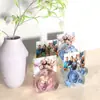 Base para tarjeta de presentación hecha a mano DIY porta tarjetas de presentación herramientas abrasivas de epoxy caja de tarjetas de escritorio para recepción molde de silicona venta al por mayor